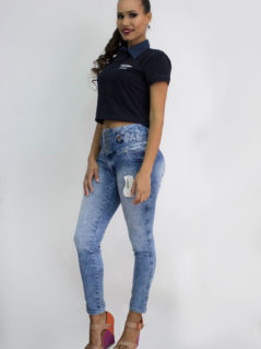 Polera tipo polo